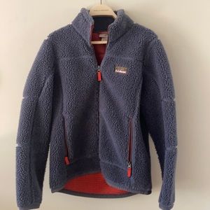 LL Bean Mountain Pile Fleece coat